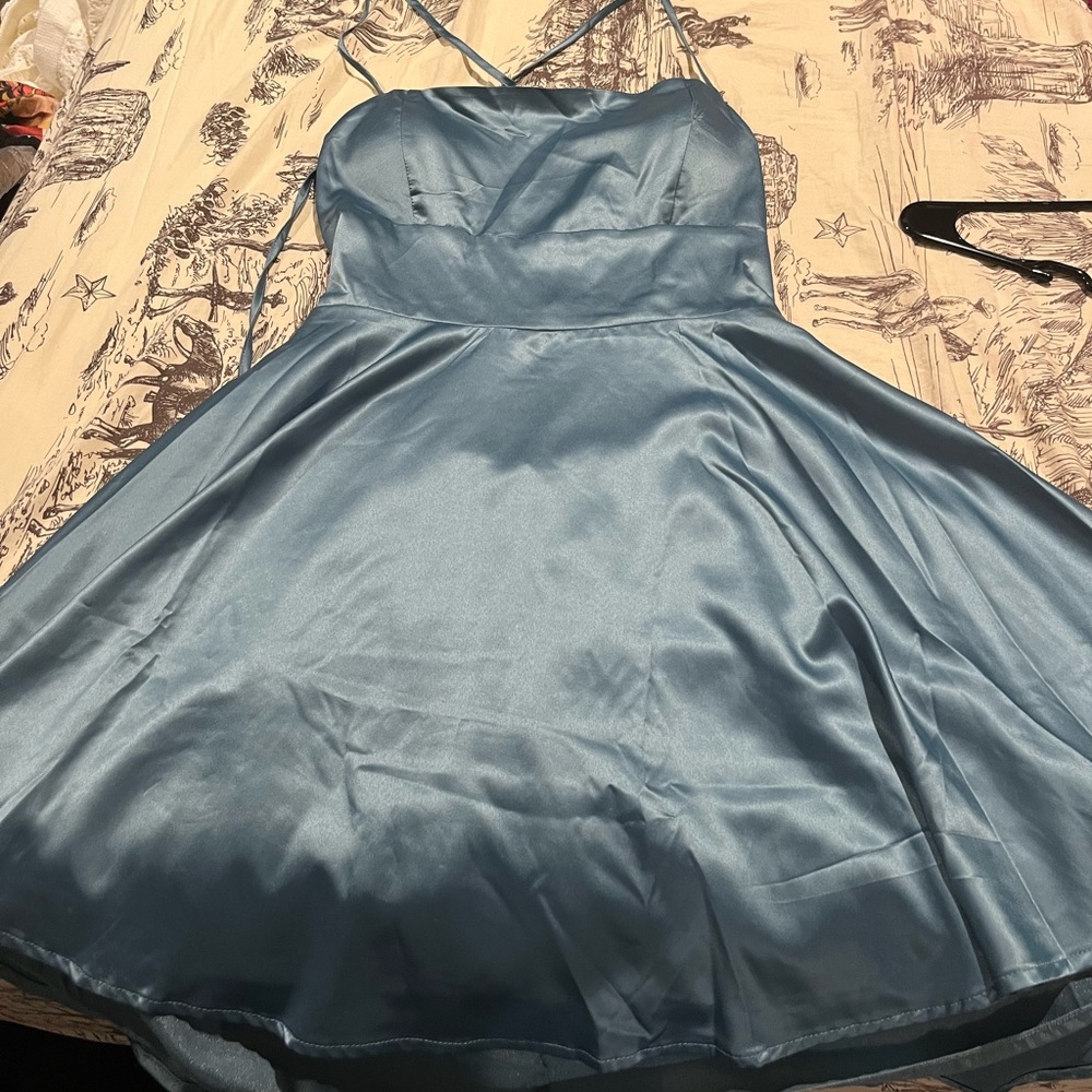 Satin dress
